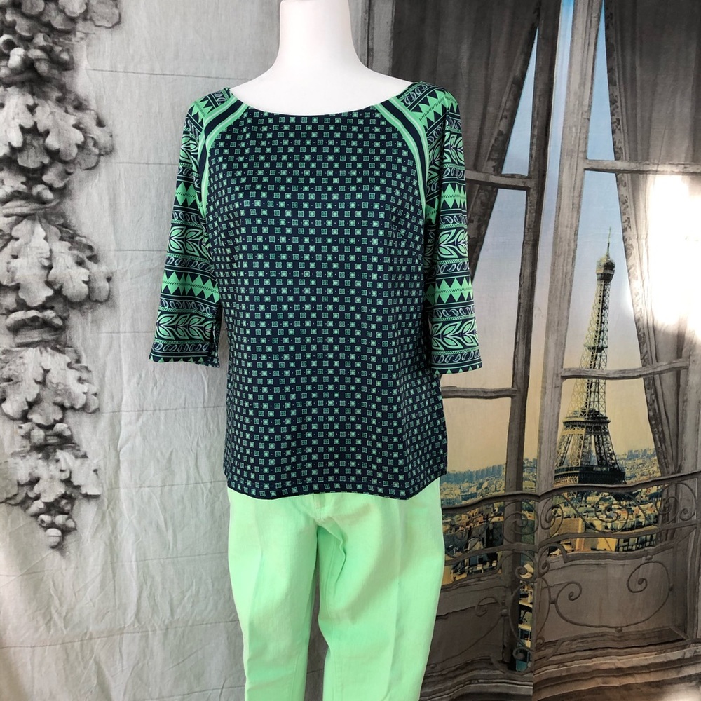 Gretchen Scott Kanga Jersey Topper Size Medium - Picture 3 of 8